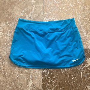 Blue Nike Dri Fit Pure Court Tennis Skirt Size Medium